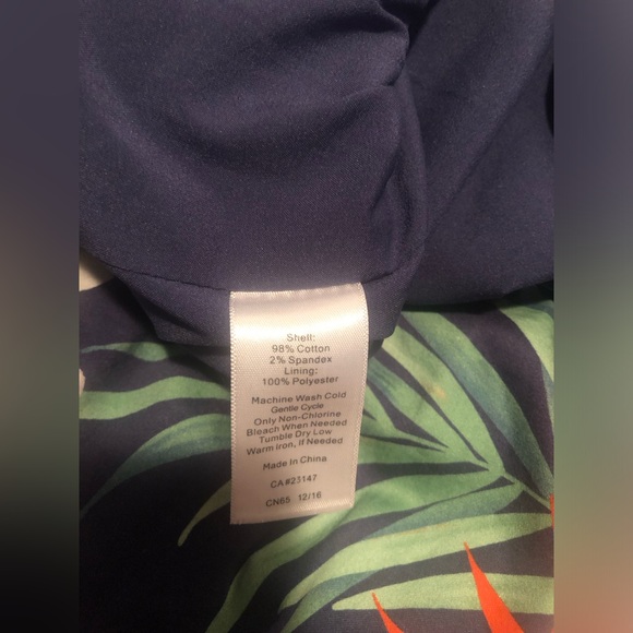 RSVP by Talbots Floral Sleeveless Dress Size 8 - Picture 5 of 5